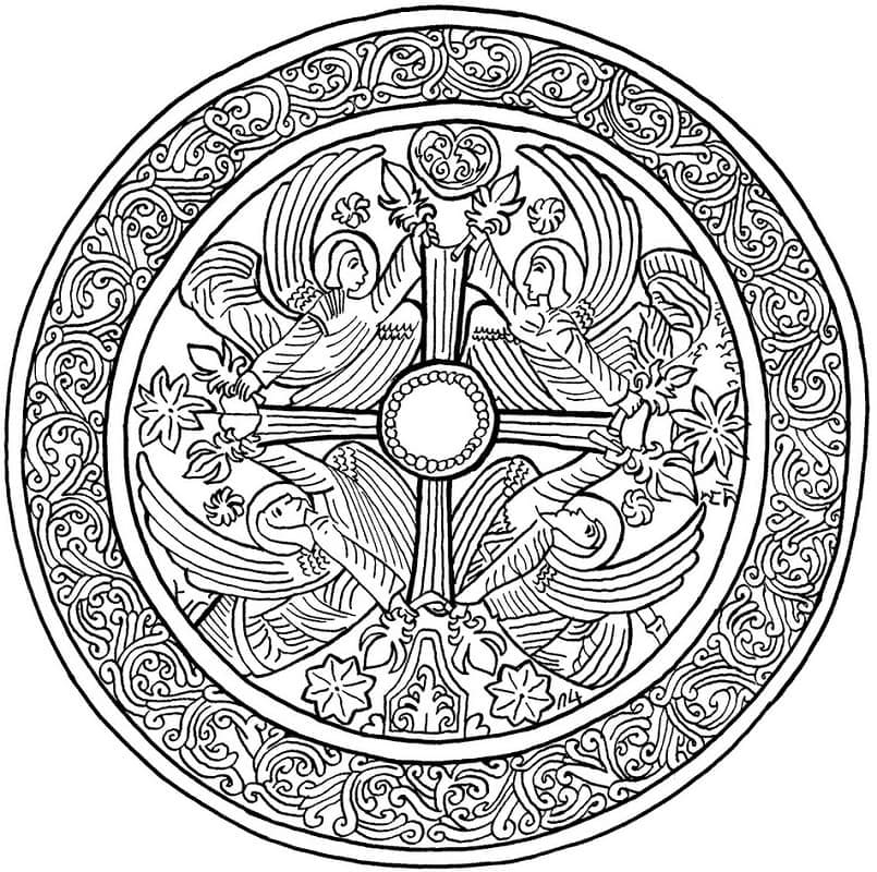 Mandalas de Noël 13